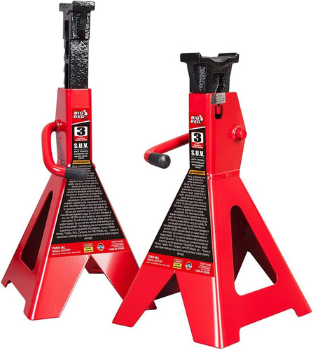 T43006 torin steel jack - steel, stands